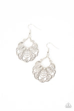 Load image into Gallery viewer, Frilly Finesse - Silver (Petals) Earring
