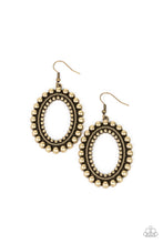 Load image into Gallery viewer, Homestead Hideaway - Brass Earring
