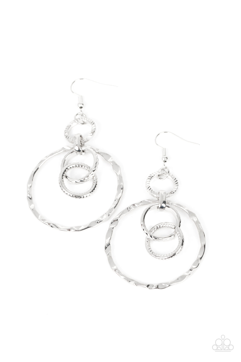 Twisted Temptation - Silver Earring