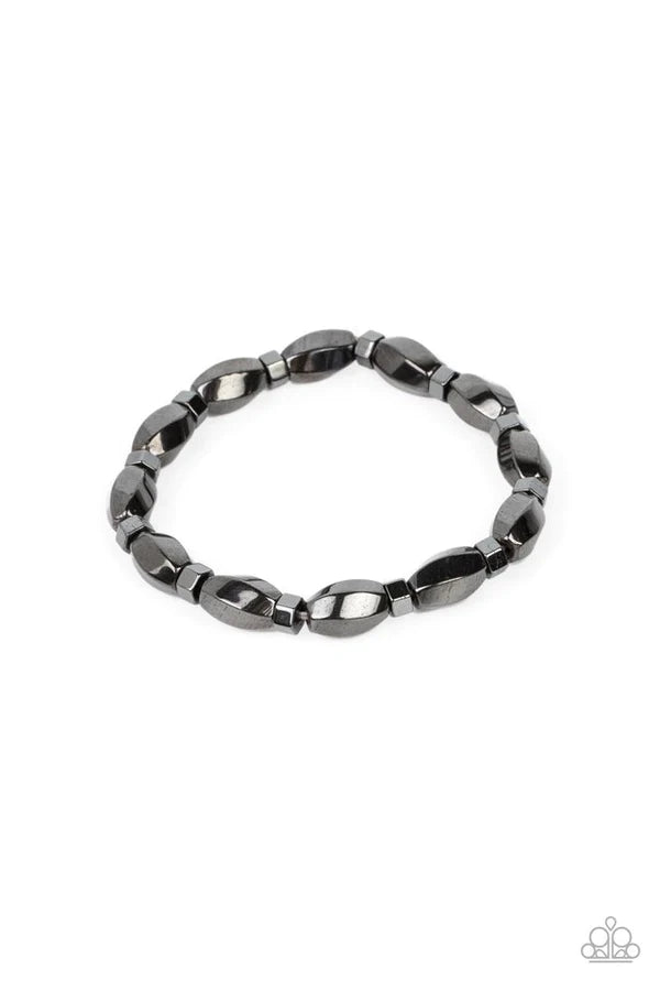 Magnetic Mantra - Black (Gunmetal) Urban Bracelet