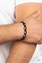 Load image into Gallery viewer, Magnetic Mantra - Black (Gunmetal) Urban Bracelet
