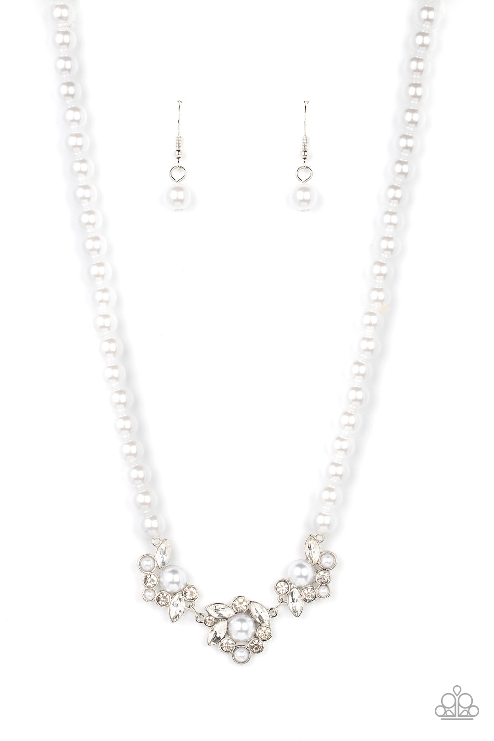 Royal Renditions - White (Pearl) Necklace