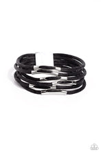 Load image into Gallery viewer, Magnetic Personality - Black (Cord) Bracelet
