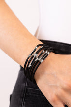Load image into Gallery viewer, Magnetic Personality - Black (Cord) Bracelet
