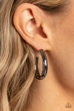 Load image into Gallery viewer, Champion Curves - Black (Gunmetal) Earring
