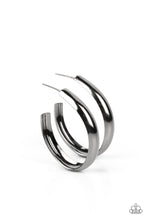 Load image into Gallery viewer, Champion Curves - Black (Gunmetal) Earring
