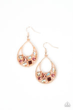 Load image into Gallery viewer, Regal Recreation - Rose Gold (Iridescent) Earring
