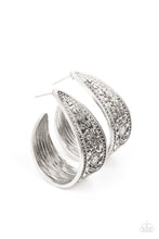 Load image into Gallery viewer, Marketplace Mixer - Silver Hoop Earring
