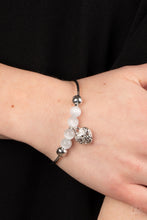 Load image into Gallery viewer, Vintage Vows - White (Heart) Bracelet
