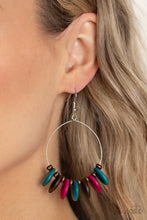 Load image into Gallery viewer, Surf Camp - Multi (Wood) Earring
