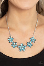 Load image into Gallery viewer, Garden Daydream - Blue (Cat&#39;s Eye Necklace) Necklace
