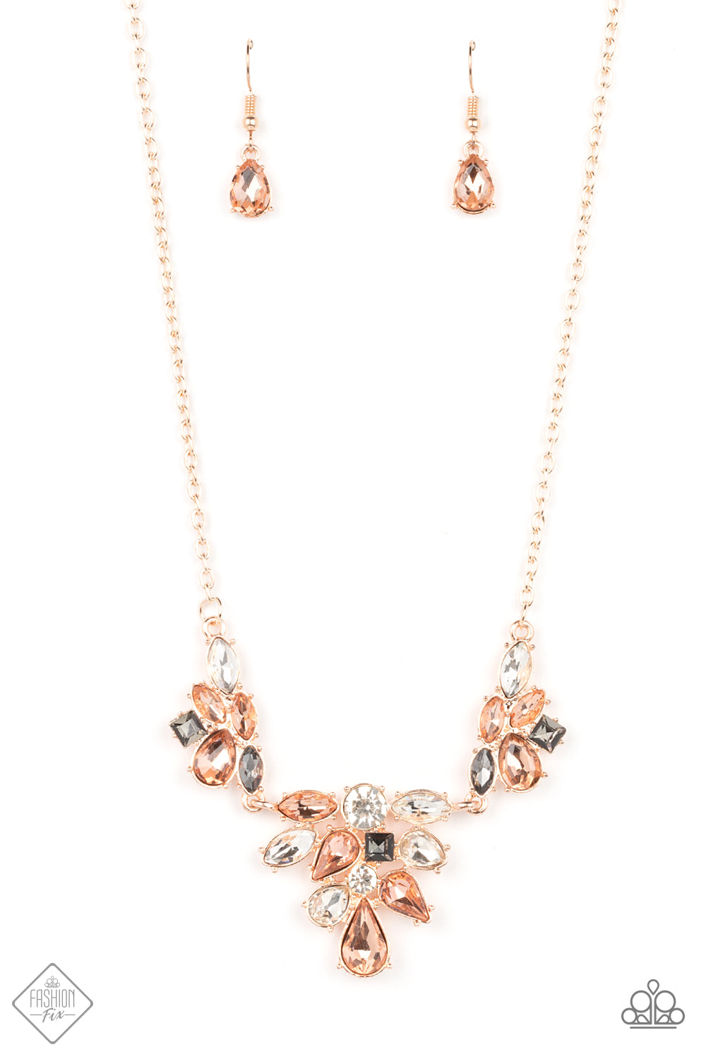 Completely Captivated - Rose Gold Necklace (GM-0422)