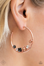 Load image into Gallery viewer, Attractive Allure - Rose Gold Hoop Earring (GM-0422)
