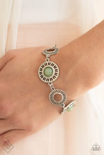 Load image into Gallery viewer, Coastal Charmer - Green Bracelet (GM-0322)
