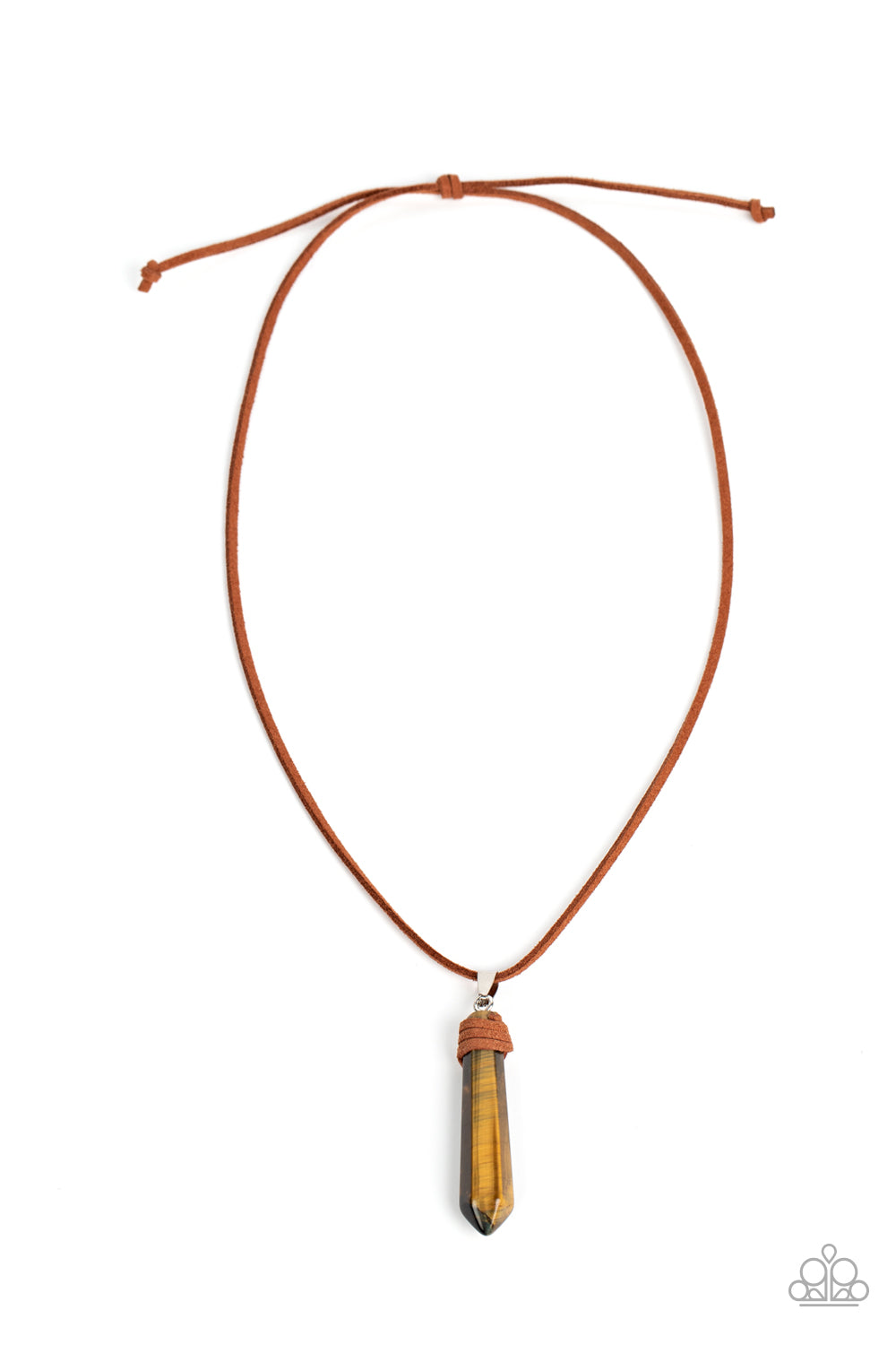 Holistic Harmony - Brown (Tiger's Eye) Necklace