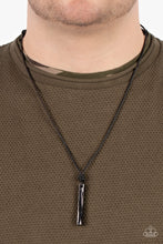 Load image into Gallery viewer, Mechanical Maintenance - Black (Gunmetal Pendant) Necklace
