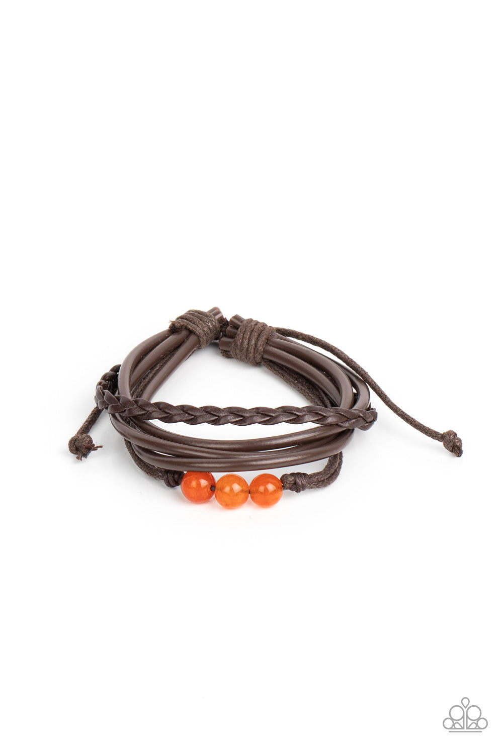Rest Easy - Orange Bracelet