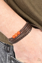 Load image into Gallery viewer, Rest Easy - Orange Bracelet
