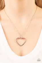 Load image into Gallery viewer, Love to Sparkle - Purple (Heart) Necklace
