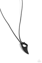 Load image into Gallery viewer, Summer Shark - Black Necklace
