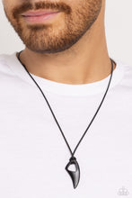 Load image into Gallery viewer, Summer Shark - Black Necklace
