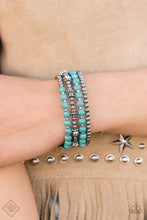 Load image into Gallery viewer, Road Trip Remix - Blue Bracelet (SSF-0622)
