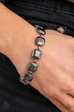 Load image into Gallery viewer, Mind-Blowing Bling - Silver (Hematite) Bracelet (MM-0422)
