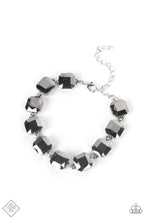 Load image into Gallery viewer, Mind-Blowing Bling - Silver (Hematite) Bracelet (MM-0422)

