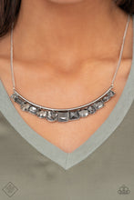 Load image into Gallery viewer, The Only SMOKE-SHOW in Town - Silver (Hematite) Necklace (MM-0422)
