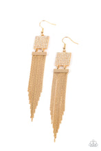 Load image into Gallery viewer, Dramatically Deco - Gold Earring
