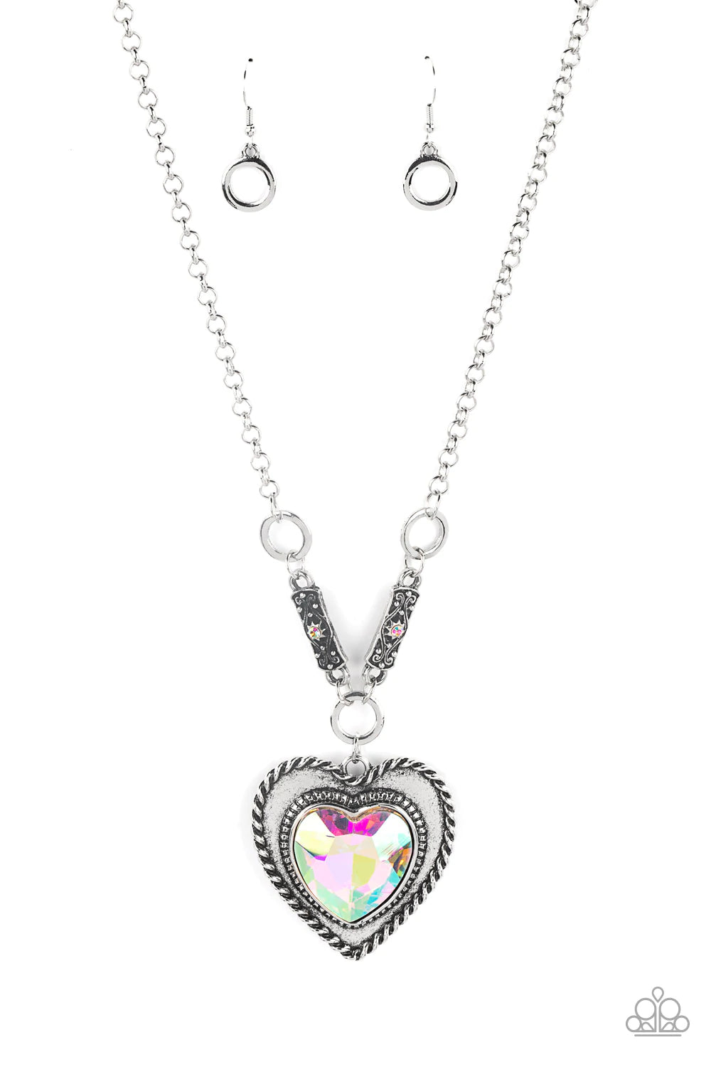 Heart Full Of Fabulous - (Heart) Multi Necklace