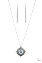 Load image into Gallery viewer, Compass Composure - Blue Necklace

