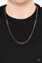 Load image into Gallery viewer, Downtown Defender - Black (Gunmetal) Necklace
