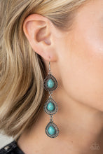 Load image into Gallery viewer, Desertscape Dweller - Blue (Turquoise) Earring (SSF-0422)
