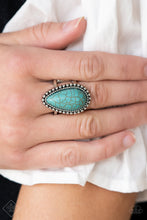 Load image into Gallery viewer, Urban Elements - Blue (Turquoise) Ring (SSF-0422)

