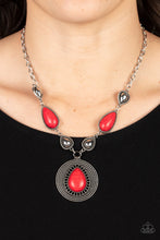 Load image into Gallery viewer, Saguaro Soul Trek - Red Necklace
