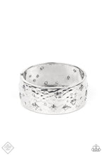 Load image into Gallery viewer, Across the Constellations - White Rhinestone (Silver) Bracelet (SS-0422)
