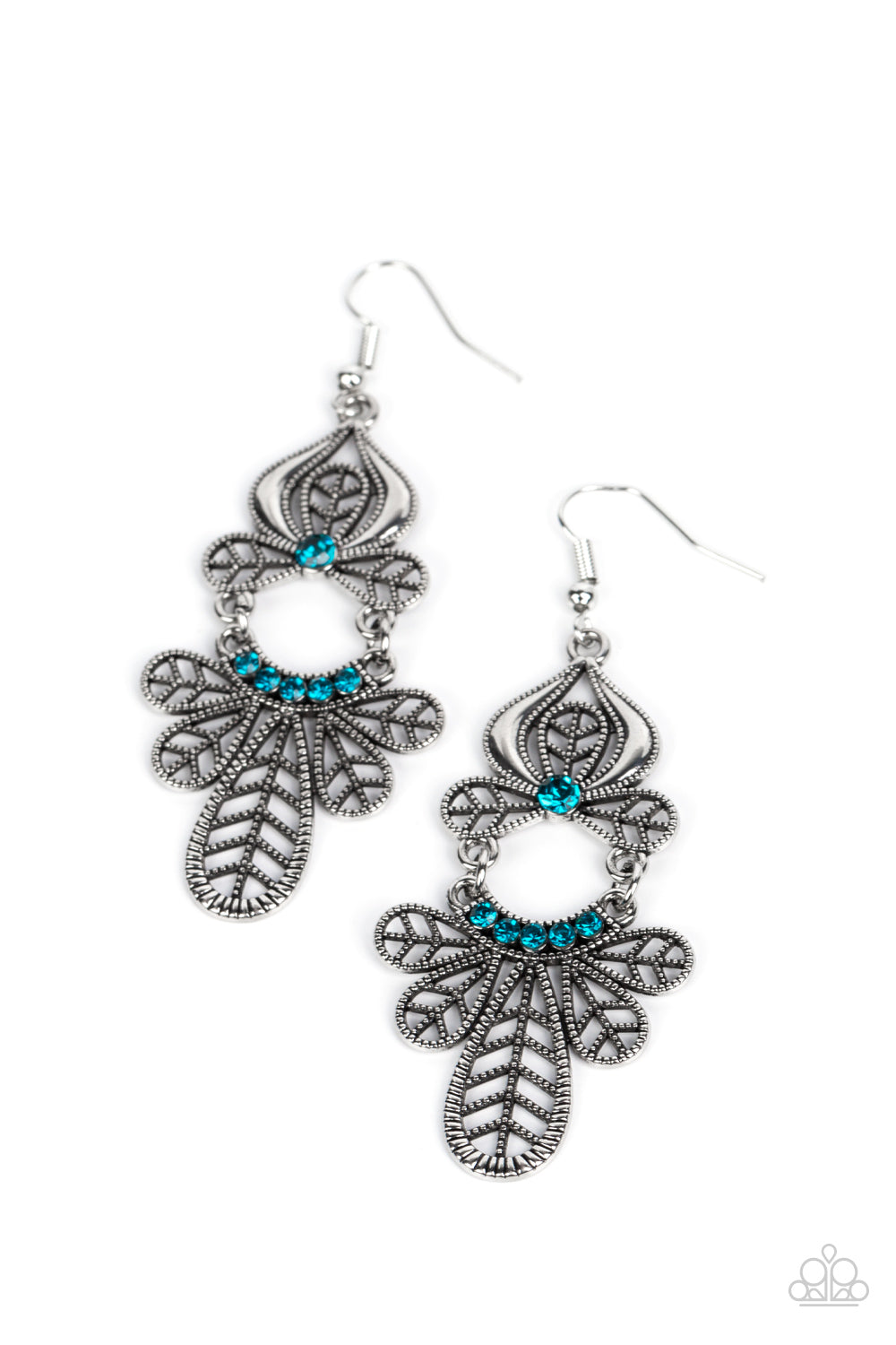 Galapagos Gala - Blue (Rhinestone) Earring