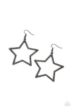 Load image into Gallery viewer, Supernova Sparkle - Black Earring
