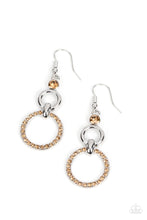 Load image into Gallery viewer, Bauble Bliss - Brown (Topaz Rhinestone) Earring
