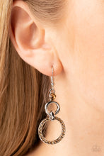 Load image into Gallery viewer, Bauble Bliss - Brown (Topaz Rhinestone) Earring
