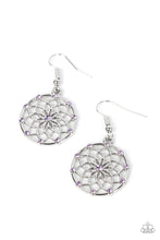 Load image into Gallery viewer, Springtime Salutations - Purple Earring
