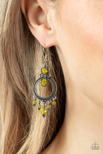 Load image into Gallery viewer, Palace Politics - Yellow Earring
