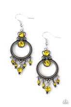 Load image into Gallery viewer, Palace Politics - Yellow Earring
