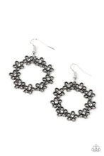 Load image into Gallery viewer, Floral Halos - White (Rhinestone Centers) Earring
