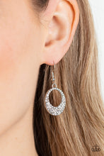 Load image into Gallery viewer, Showroom Sizzle - White (Rhinestone) Earring
