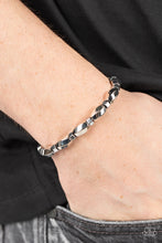 Load image into Gallery viewer, Magnetic Mantra - Silver Bracelet
