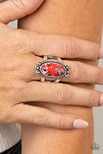 Load image into Gallery viewer, Psychedelic Deserts - Red Ring freeshipping - JewLz4u Gemstone Gallery
