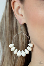 Load image into Gallery viewer, Canyon Quarry - White (Marble Stone) Earring
