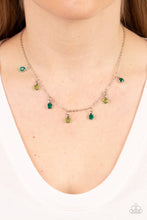 Load image into Gallery viewer, Carefree Charmer - Green Necklace
